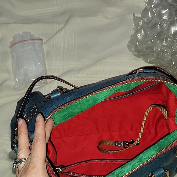 Denim Florentine leather Dooney & bourke - Picture 3 of 4